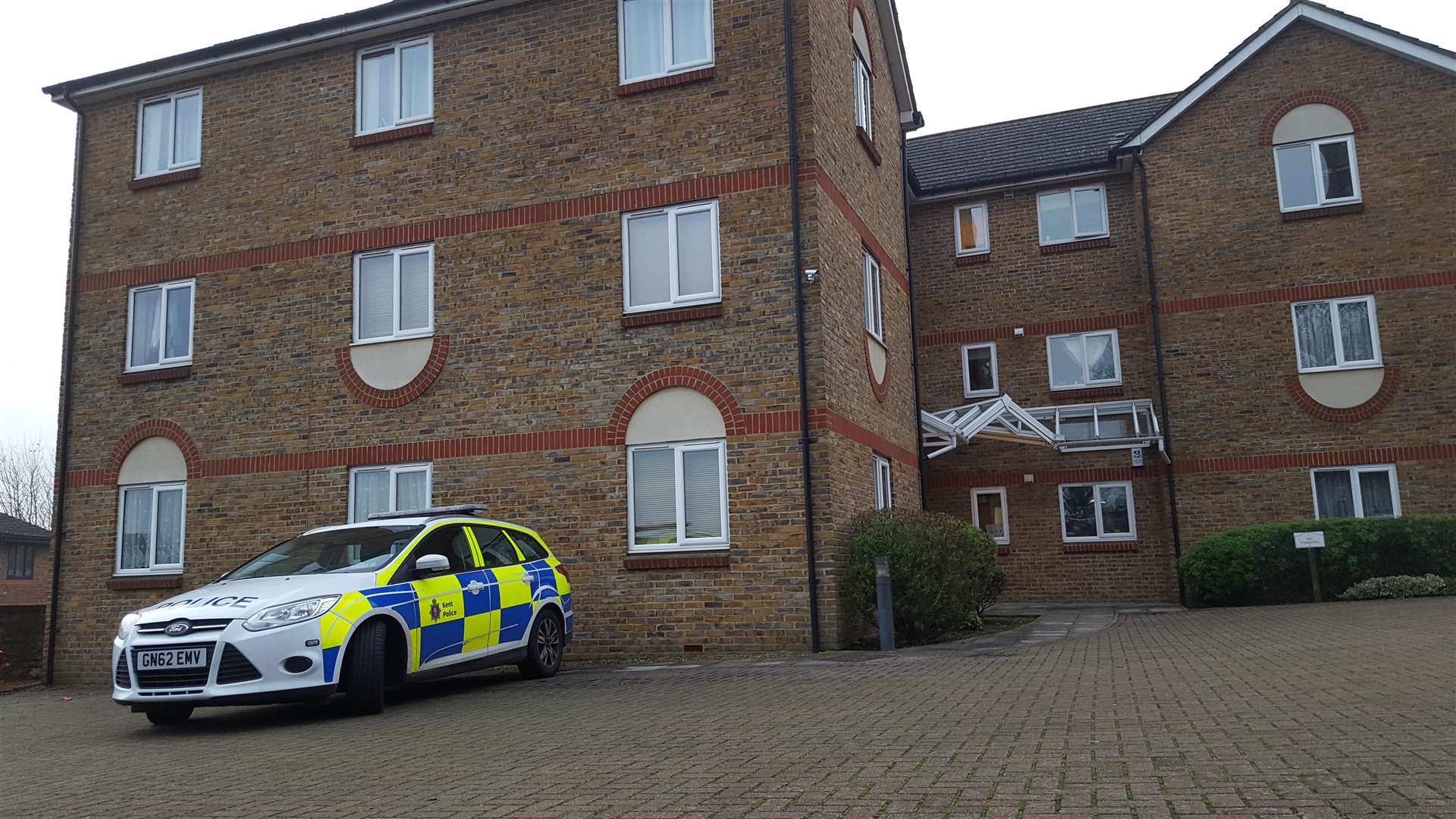 Police are at the scene in Kentish Court, Maidstone (6208040)