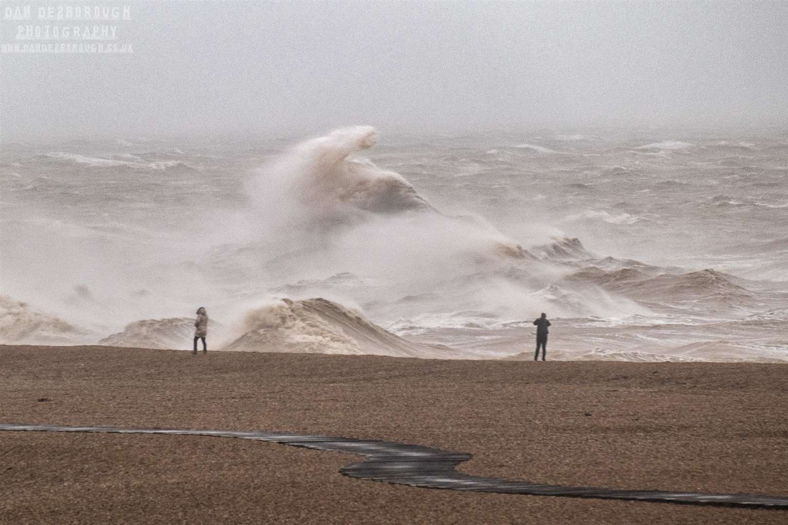 Folkestone seafront this morning. Picture: Dan Desborough Photography