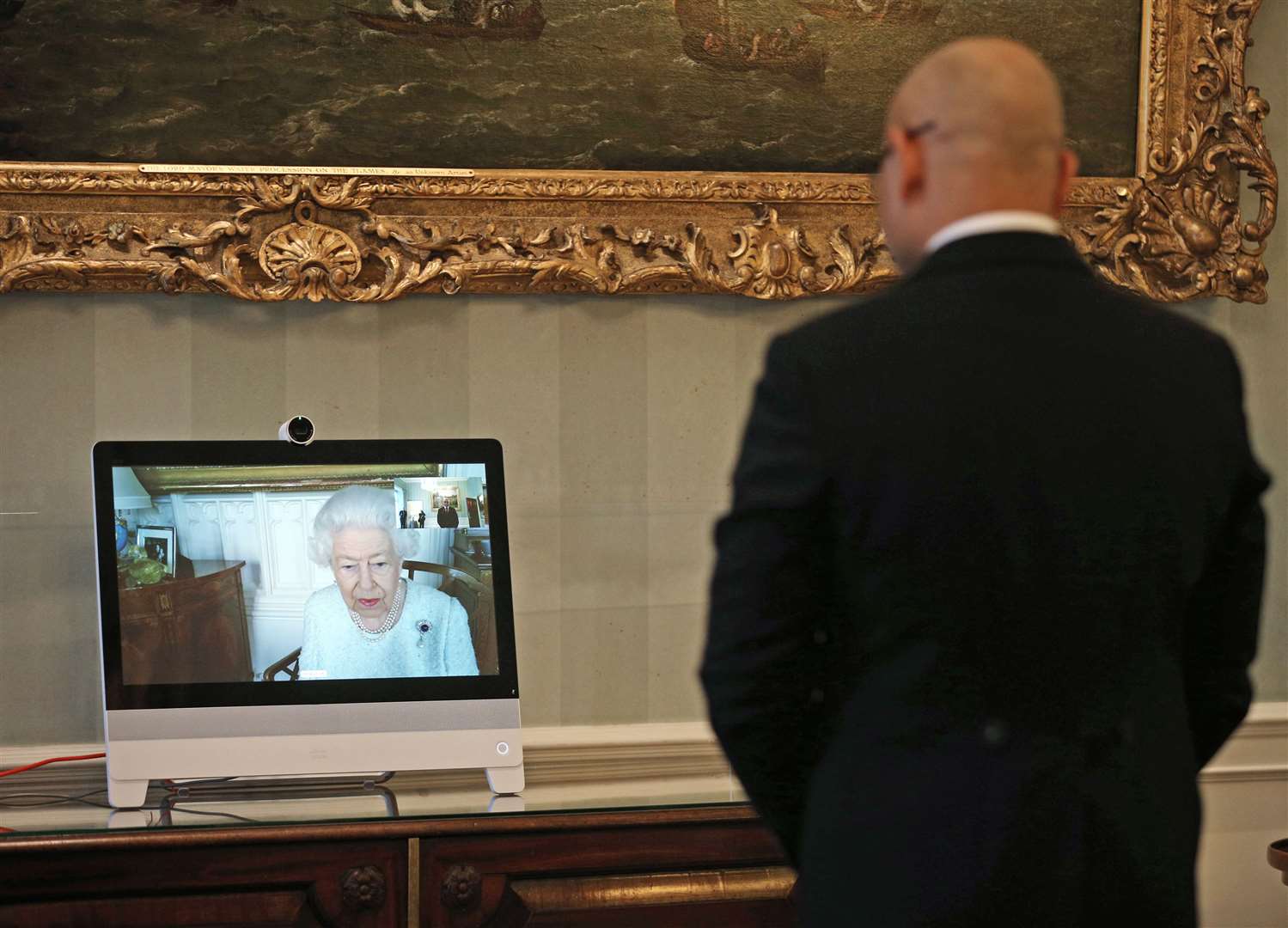 Gil da Costa, ambassador of Timor Leste also known as East Timor, also had an audience with the Queen (Yui Mok/PA)