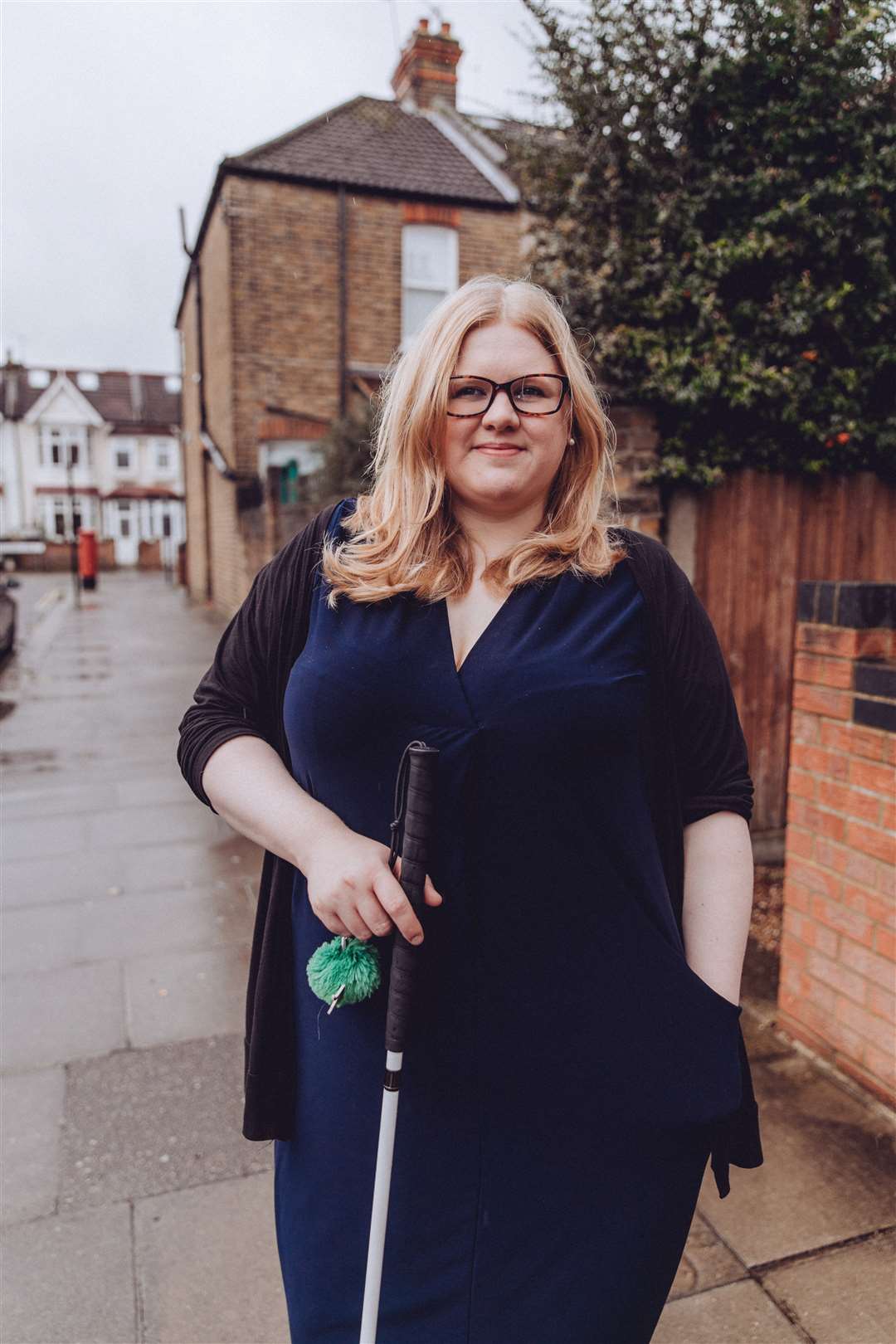 Dr Kavanagh, who started the pub, was born with ocular albinism (Kaye Ford Photography)