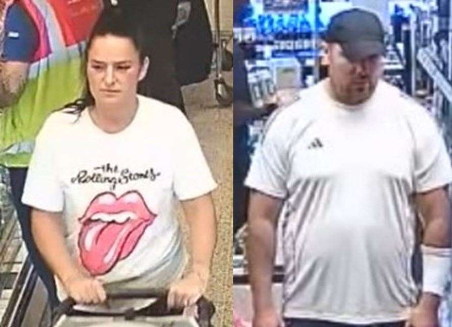 Police have released CCTV images of a man and a woman they would like to speak to who may have information which could assist the investigation