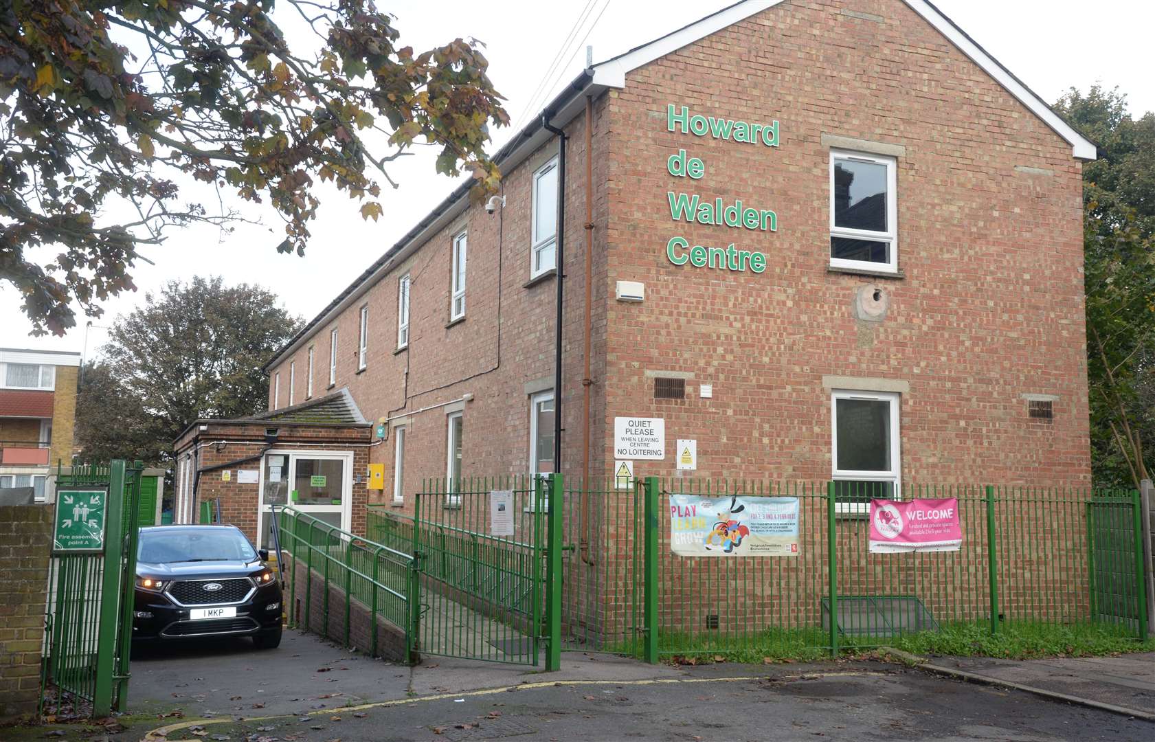 The Howard De Walden Community Centre in Bluett Street, Maidstone