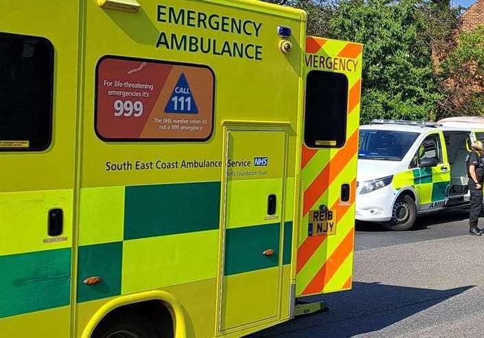 Medway Maritime Hospital recorded the shortest ambulance handover times in England this summer. Photo: Stock