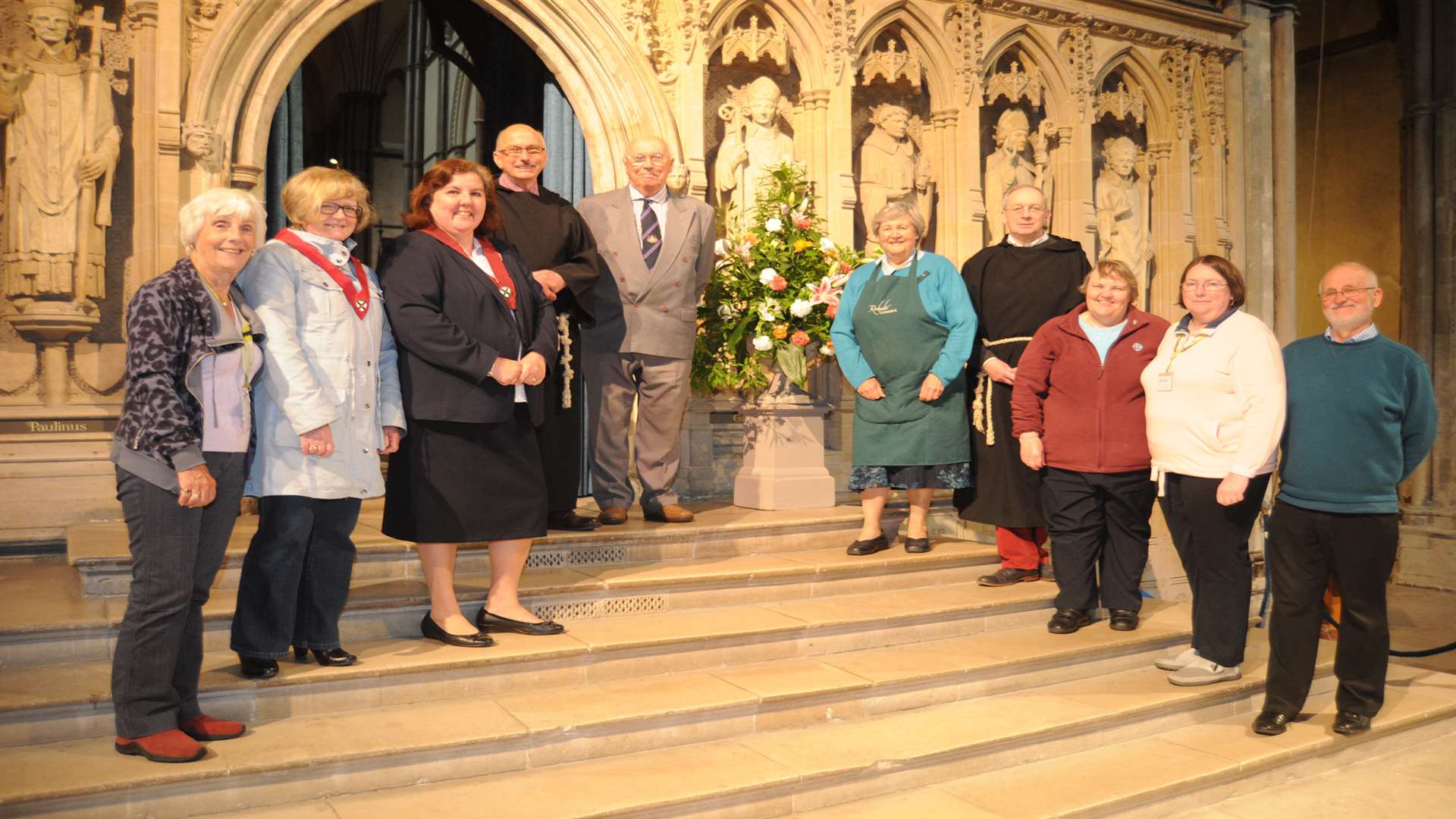 From tour guides to the people who polish the brass, Rochester Cathedral would not be able to run without its dedicated team of volunteers