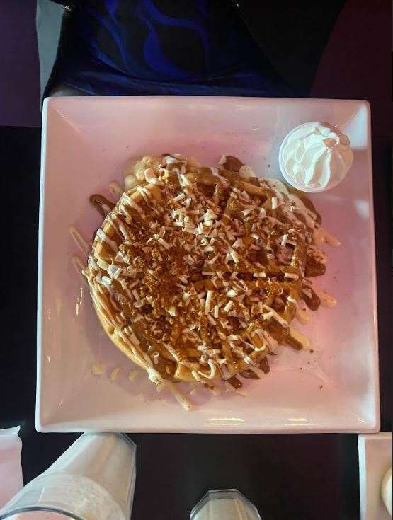 The Biscoff waffle