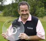 Sam Torrance having won the London Senior Masters at The London Golf Club