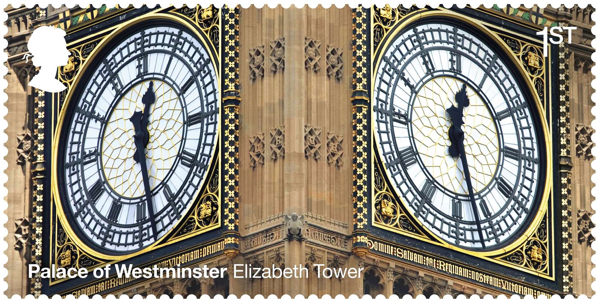 The stamps have been released to celebrate 150 years since the Palace of Westminster was rebuilt (Royal Mail/PA)