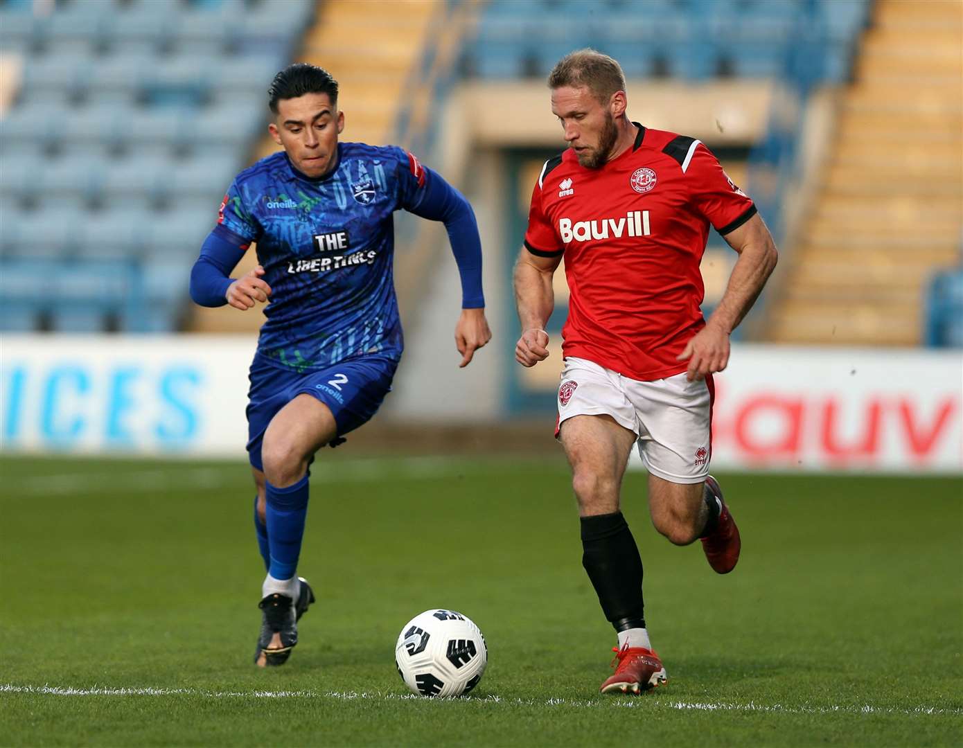 Matt Bodkin in action for Chatham Town. Picture: PSP Images