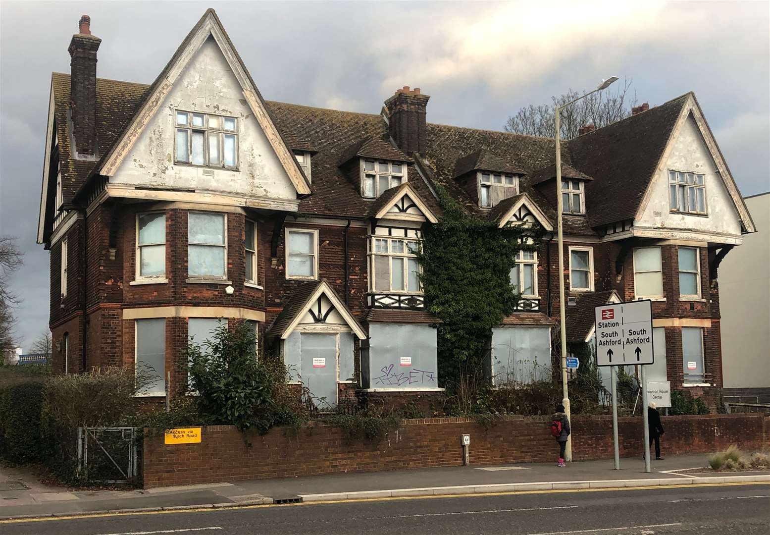 Swanton House in Ashford's Elwick Road could be demolished to make way for flats. Picture: Steve Salter