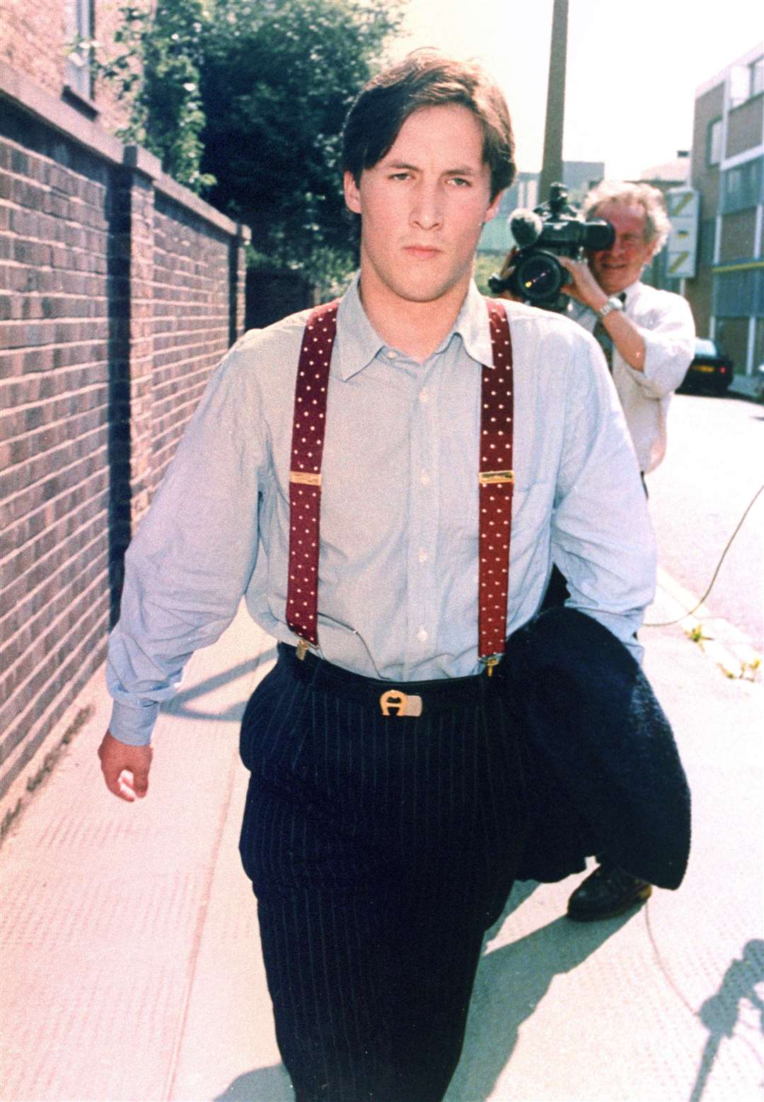 Mark Acklom, aged 18, after pleading guilty at Inner London Crown Court to the theft of his father’s credit card, and obtaining money, property and a mortgage by deception (PA)