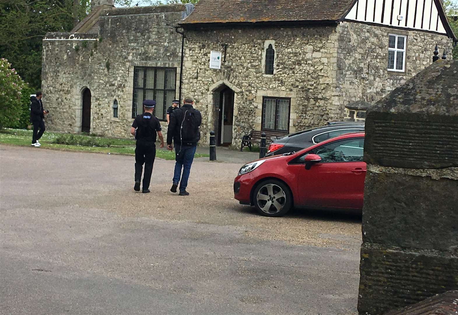 Arrests After Man Tasered Outside Logic Cp Near Archbishops Palace Maidstone