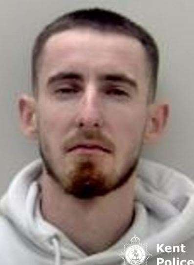 Antony Gjergji, 28, of Peacock Street, Gravesend, has been imprisoned after officers found 1,000 cannabis plants behind a false wall. Picture: Kent Police