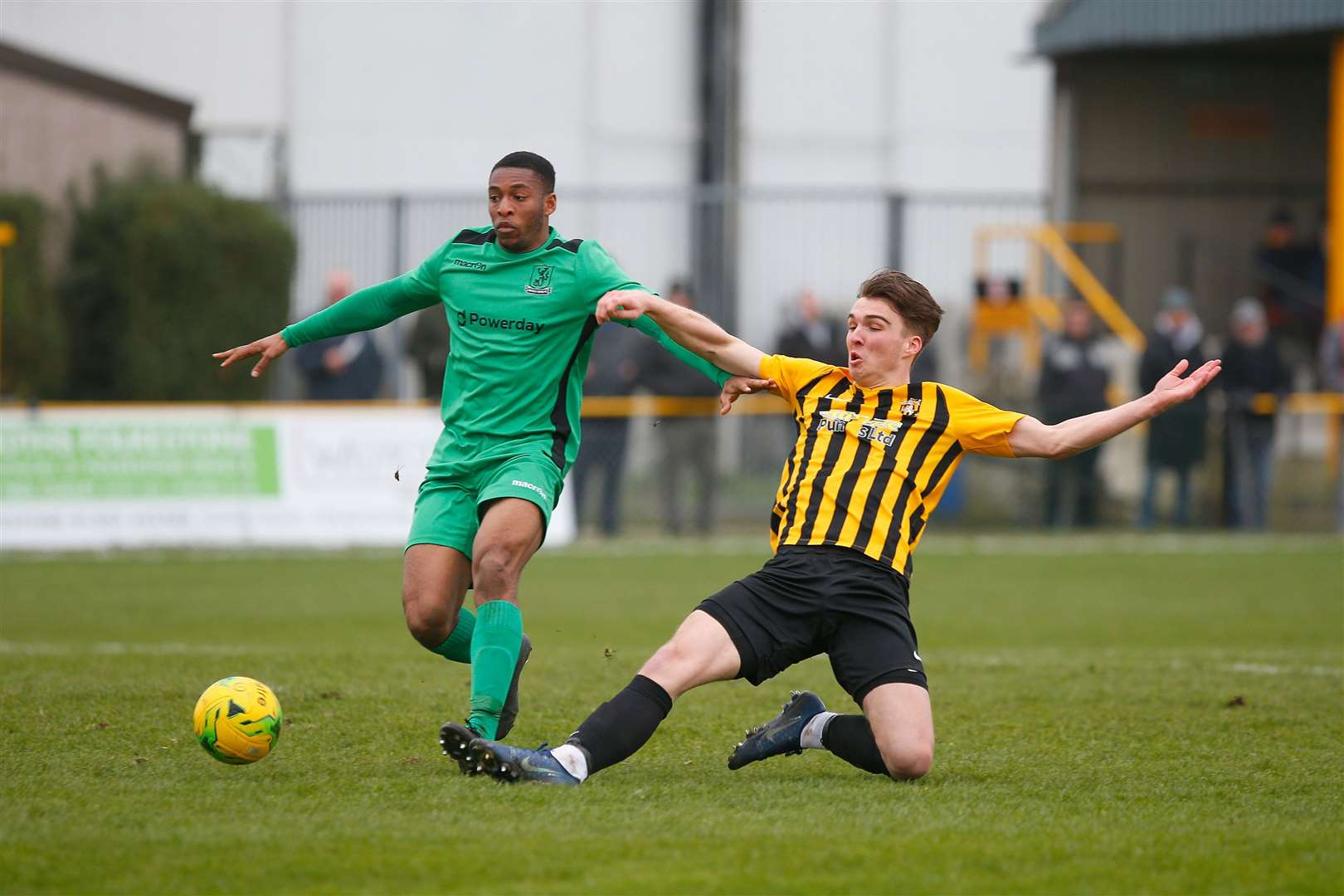 Folkestone Invicta were in with a chance of promotion Picture: Andy Jones