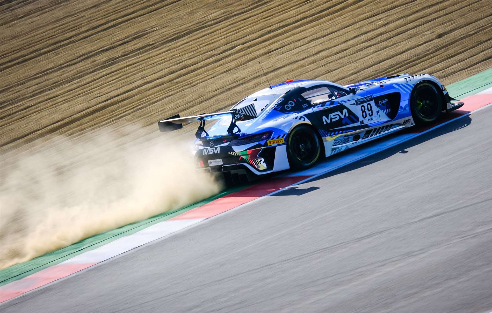 Raffaele Marciello dominated the second race; he's pictured here pushing on during the first day of the event