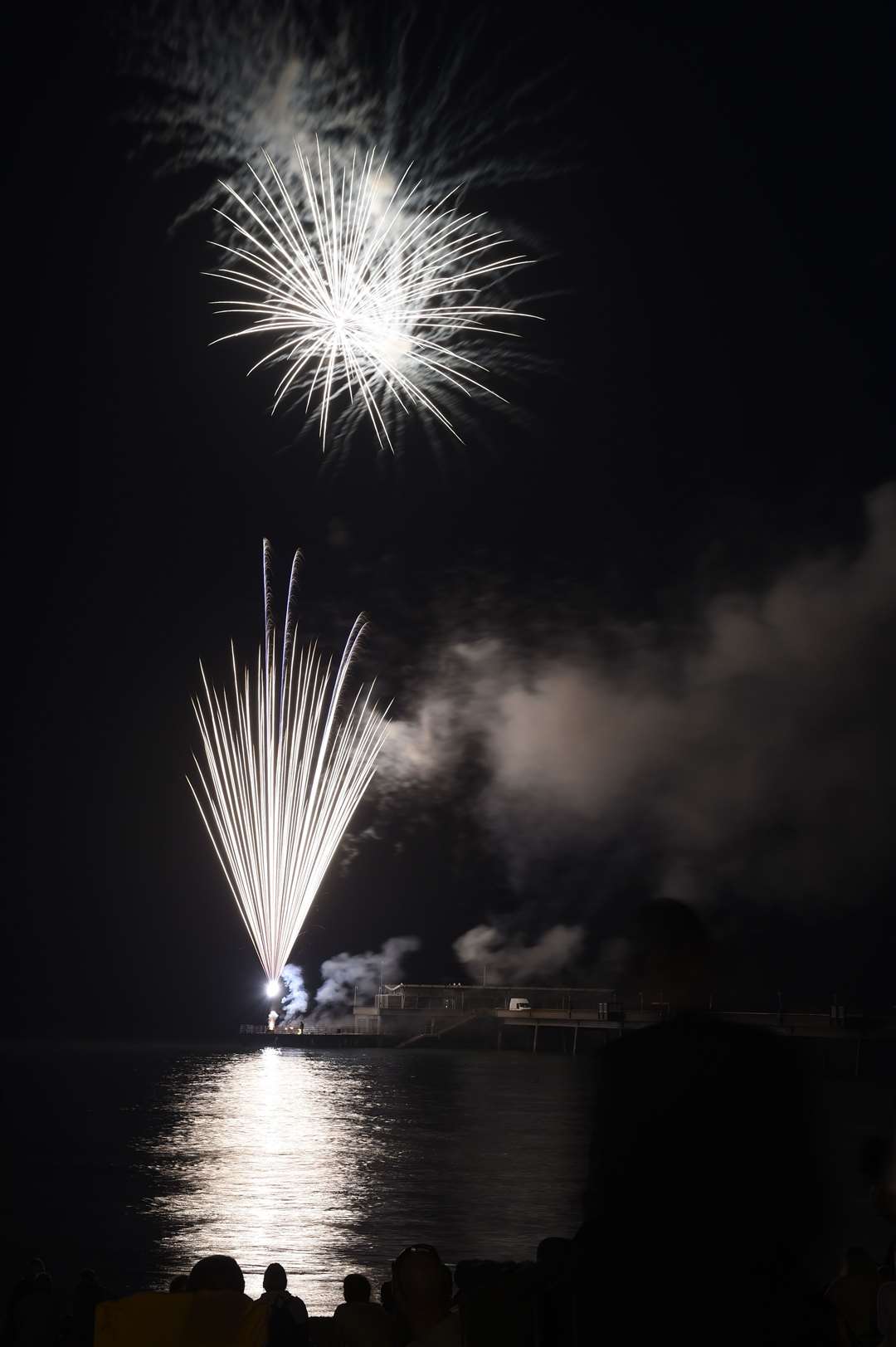 Fireworks for the Party on the Prom are sponsored by the Woolls family and the display after the Teddy Bears' Picnic are paid for by Walmer Parish Council