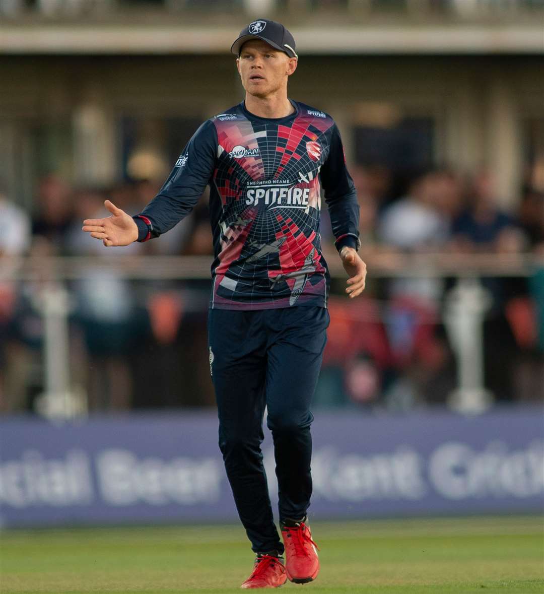 Kent captain Sam Billings has signed a contract extension. Picture: Ady Kerry