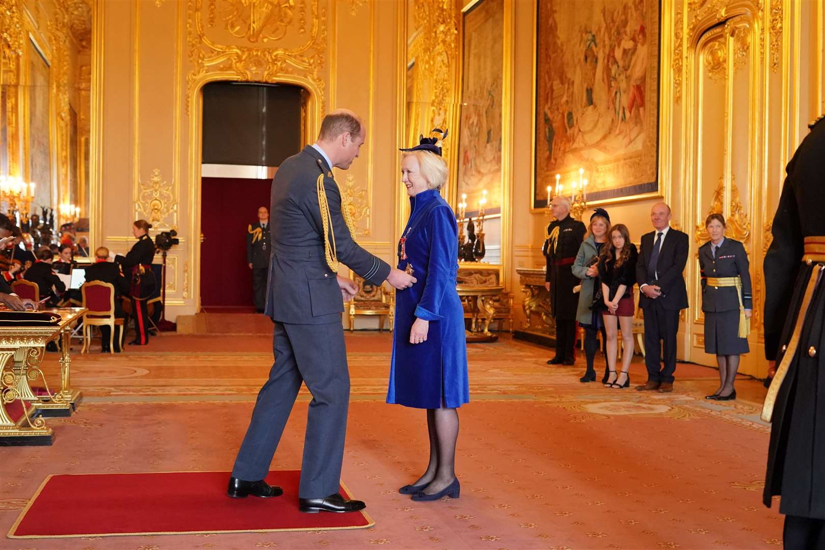 Dame Ruth Beverley, also known as Ruth May, is made a Dame Commander of the British Empire (Jonathan Brady/PA)