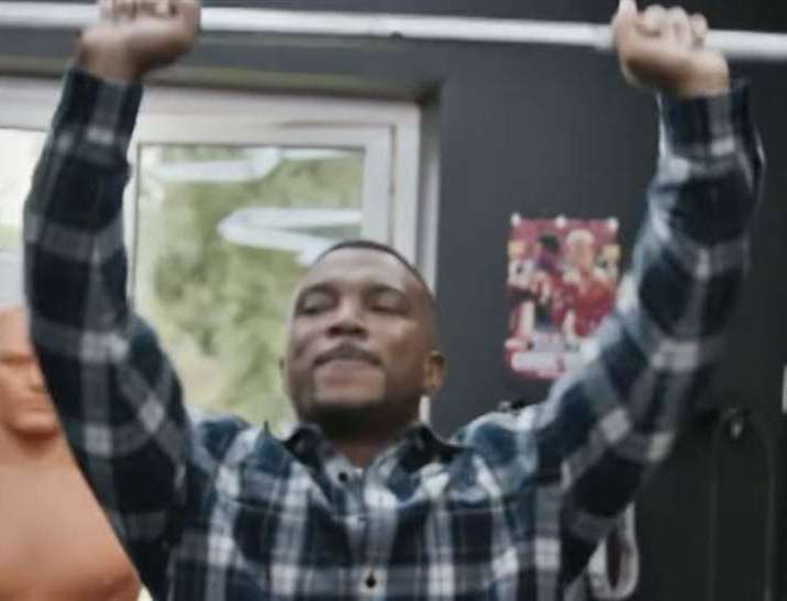 Ashley Walters during his Louis Theroux interview at his home near Herne Bay. Picture: BBC/Instagram