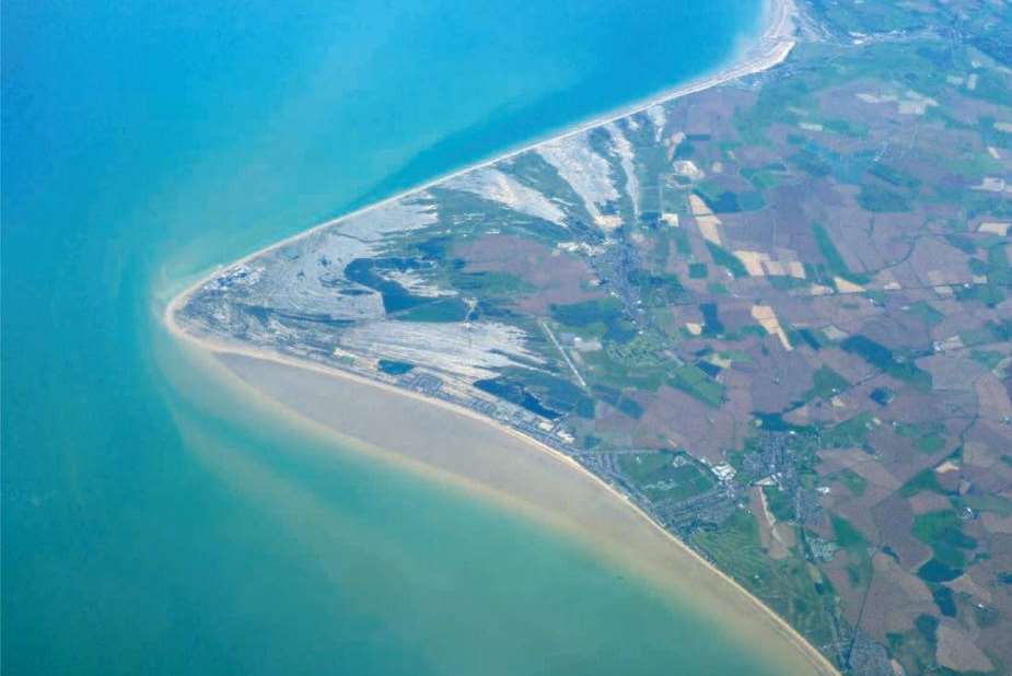 An aerial view of the landscape. Picture: Strutt and Parker.