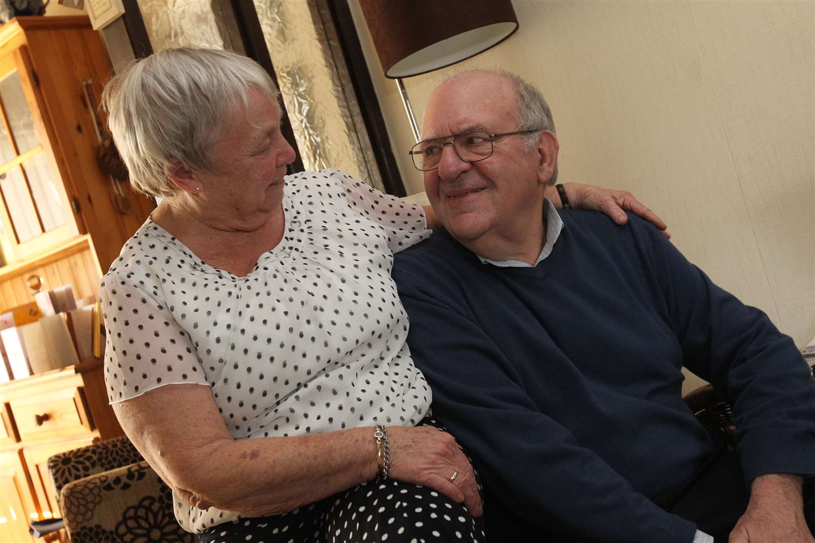 Mike and Pamela Brown, of Eastchurch, celebrate golden wedding anniversary