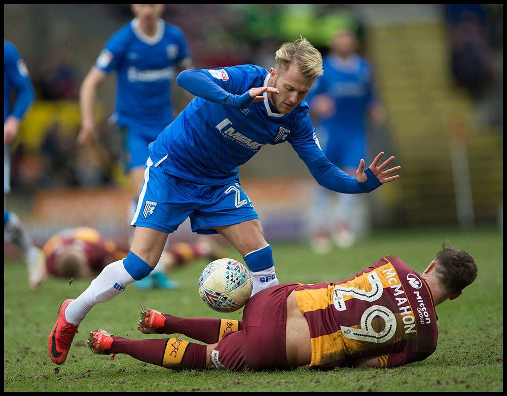 Liam Nash came on late in the game as Gills searched for an equaliser Picture: Ady Kerry