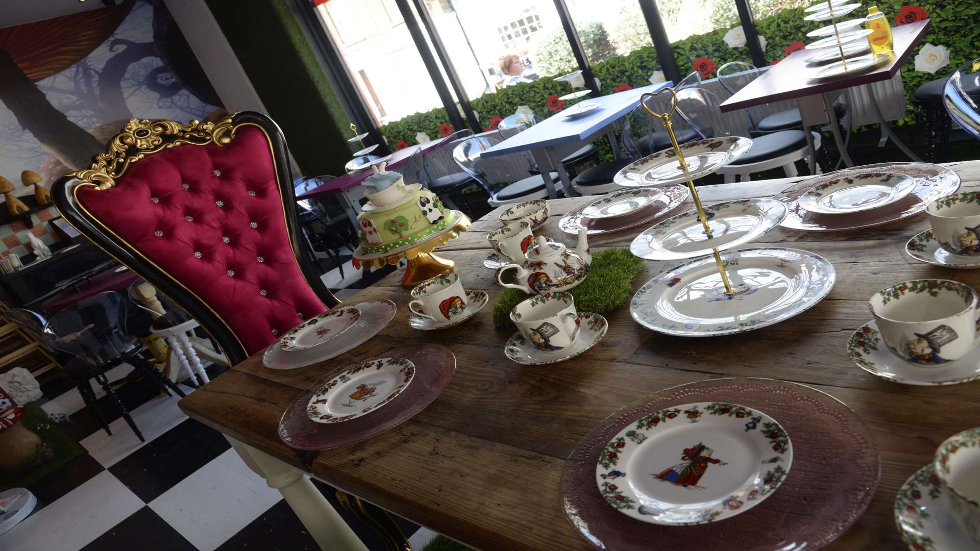 Alice And The Hatter Themed Tea Room Open In William Street