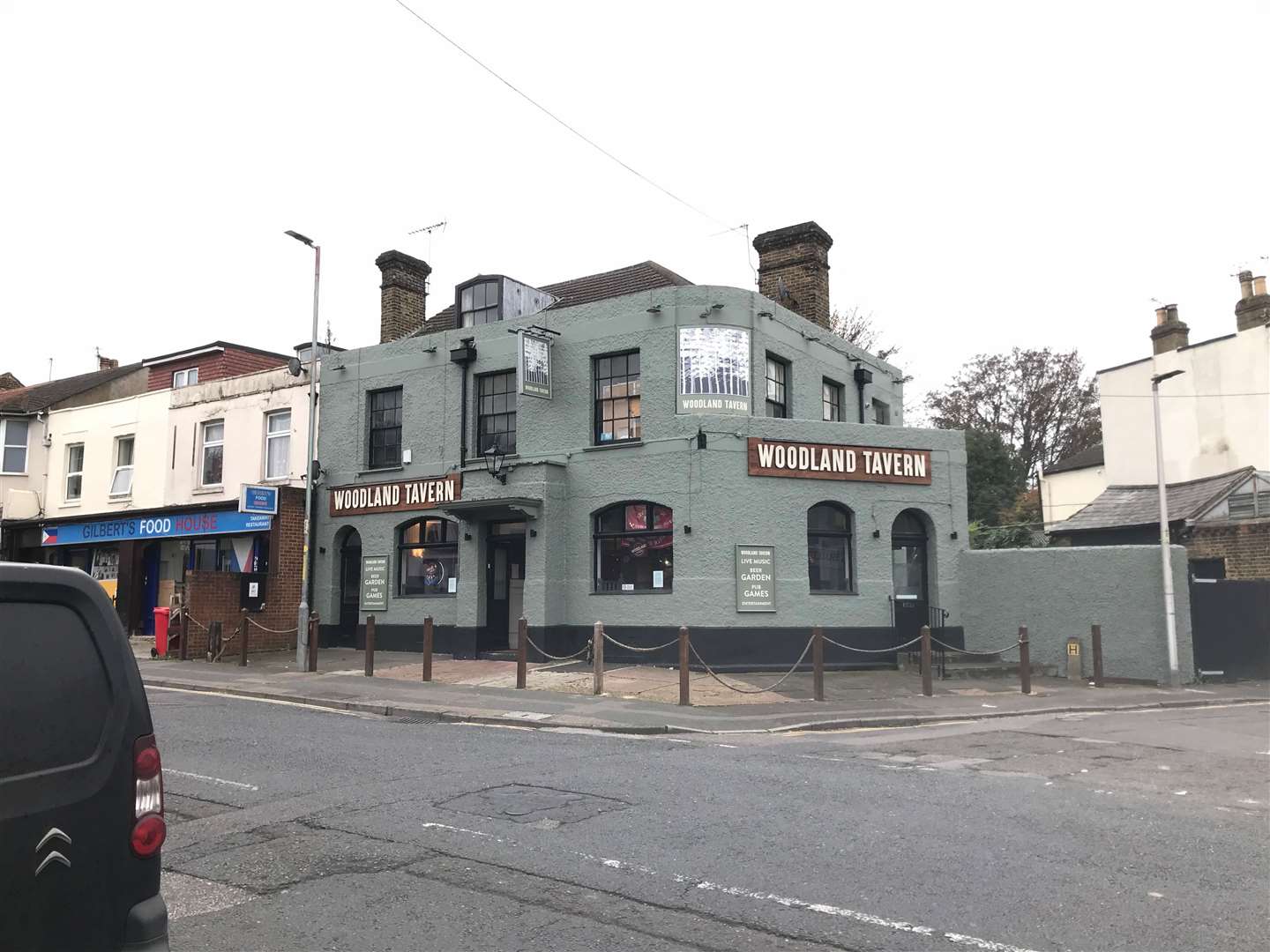 The Woodland Tavern, formerly The Canterbury Tales, in Canterbury Street, Gillingham