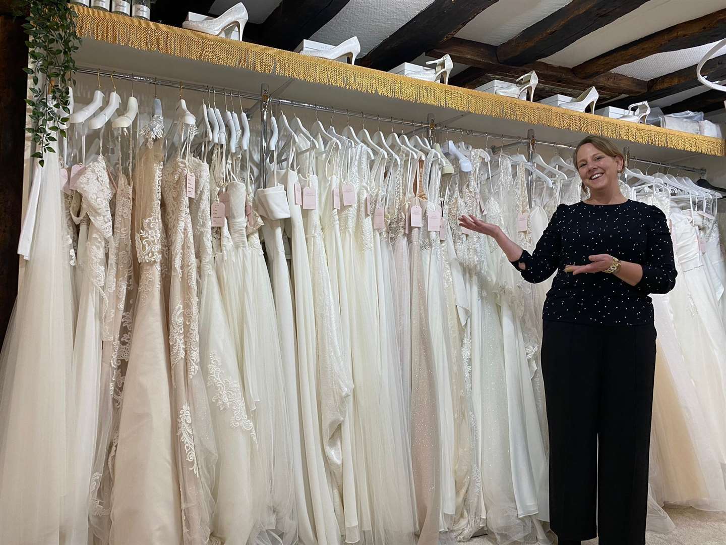 Anne Blaxland has opened Bijou Bridal Studio in Market Street, Sandwich