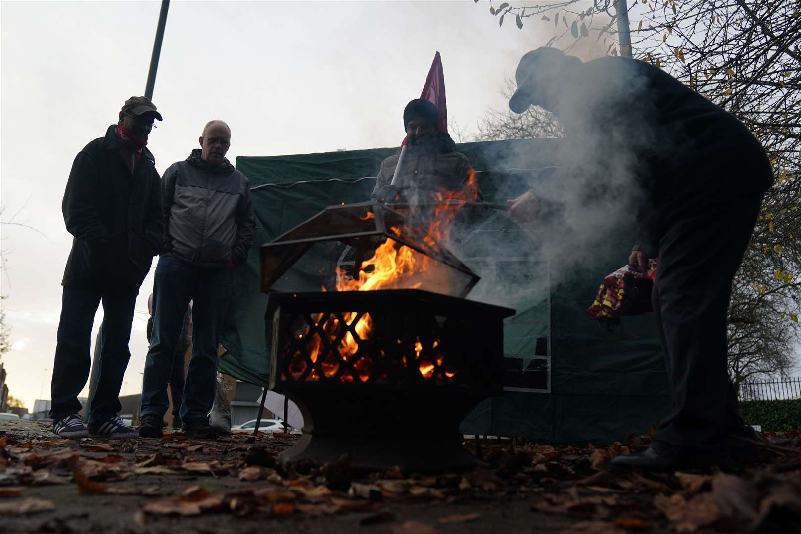 There will be an increase in the number of strikes in the run up to Christmas (Jacob king/PA)