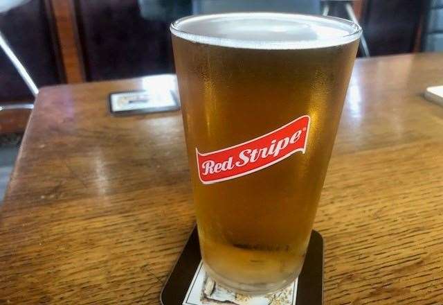 Jamaica’s best-known brew, it would have been rude not to try a pint of Red Stripe