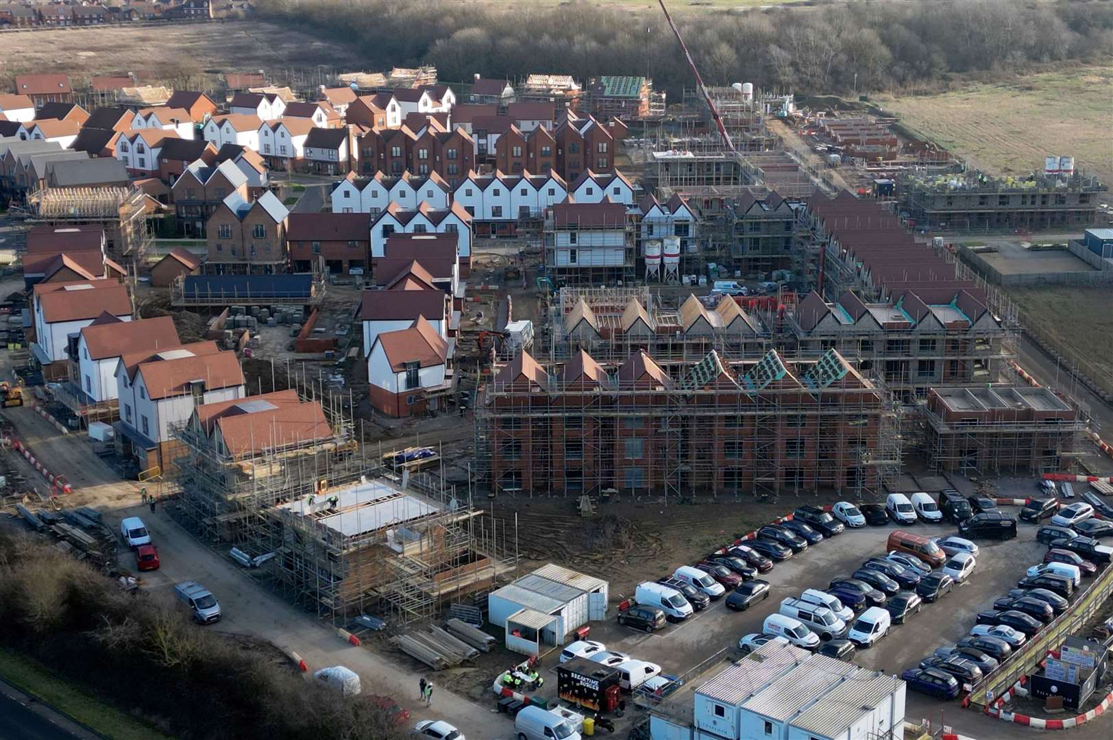 Chilmington Green will be made up of 5,750 homes when complete. Picture: Barry Goodwin