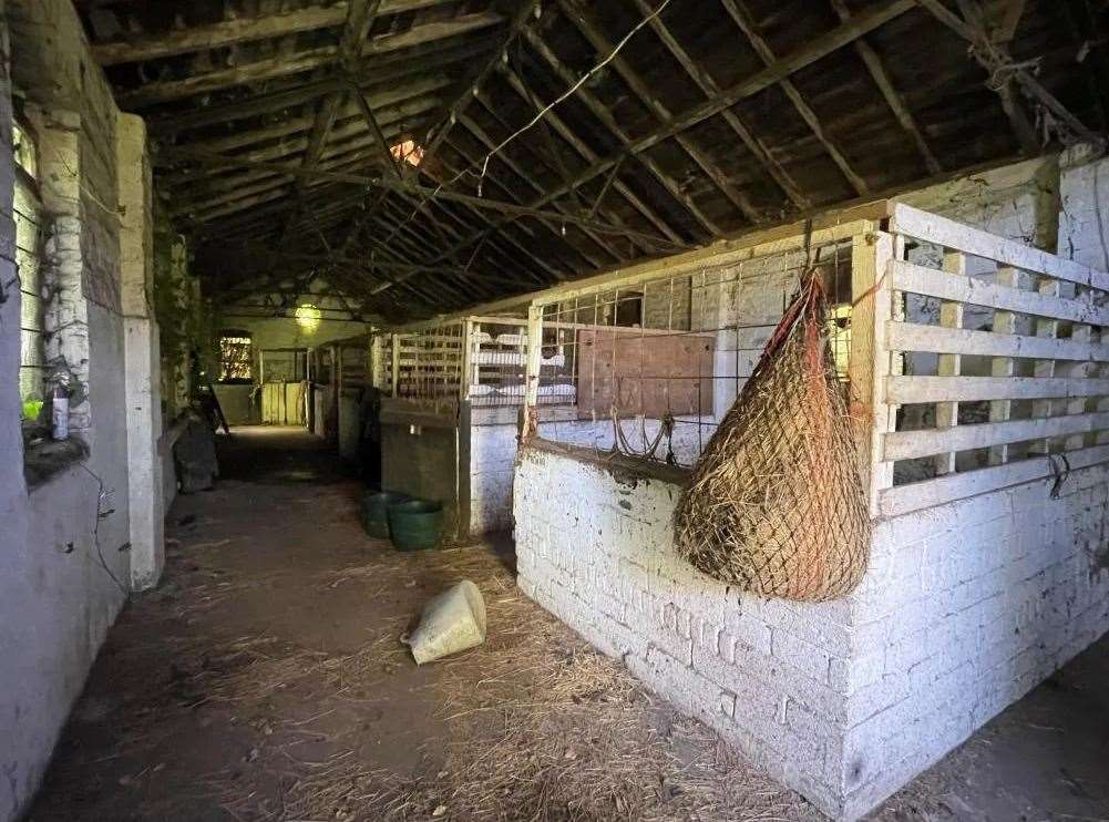 Ozengell Grange in Ramsgate includes various outbuildings. Picture: Clive Emson