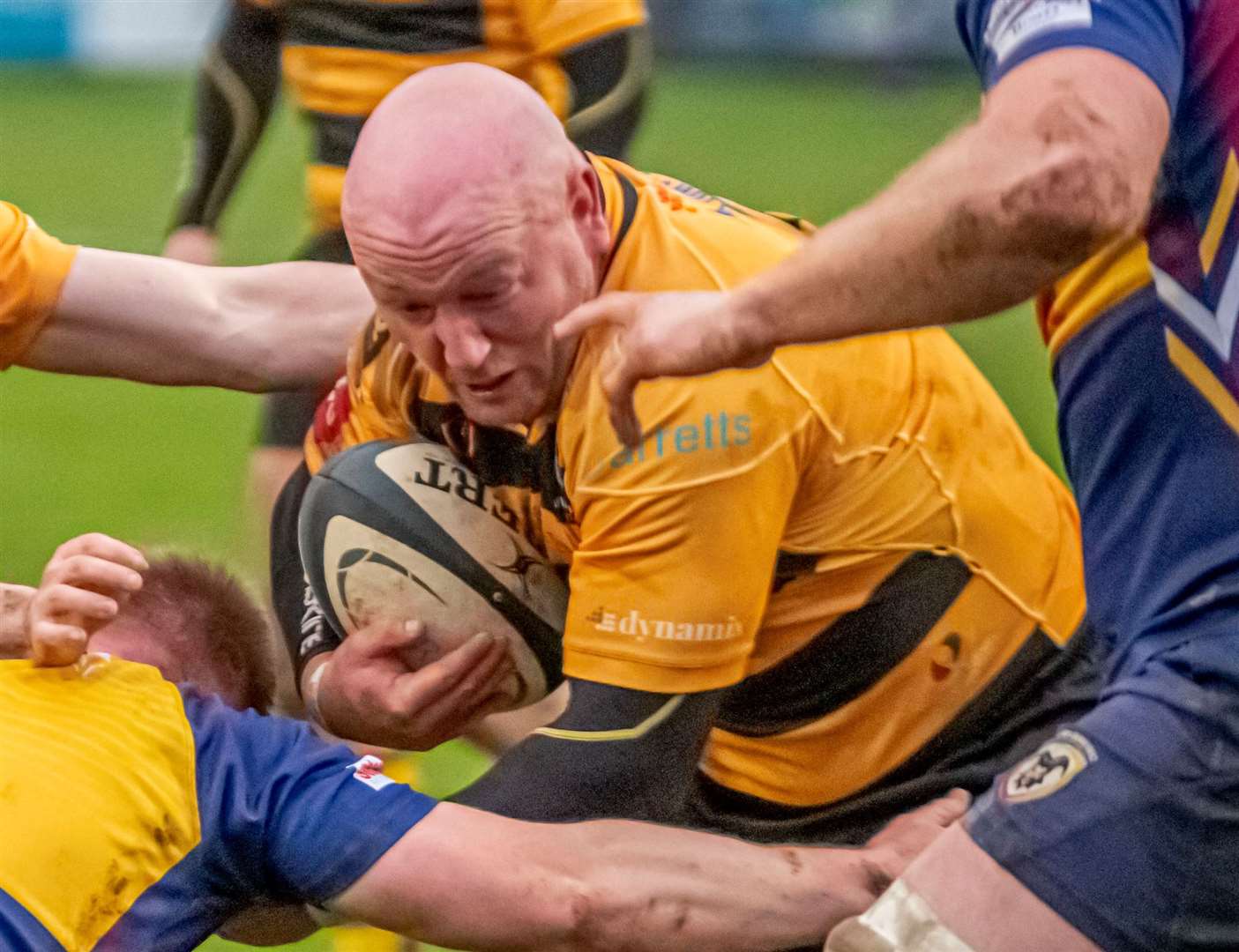 Danny Herriott gets Canterbury Rugby Club going forward. Picture: Phillipa Hilton