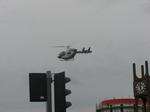 Kent Air Ambulance over Maidstone, Aug 24