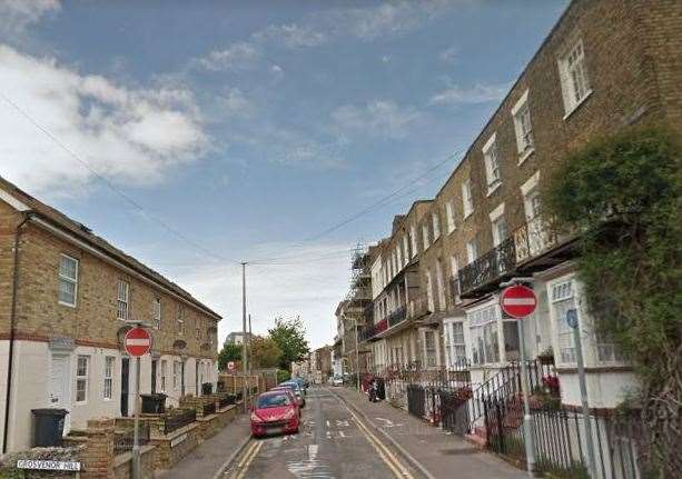 Grosvenor Place, Margate. Picture: Google Street View