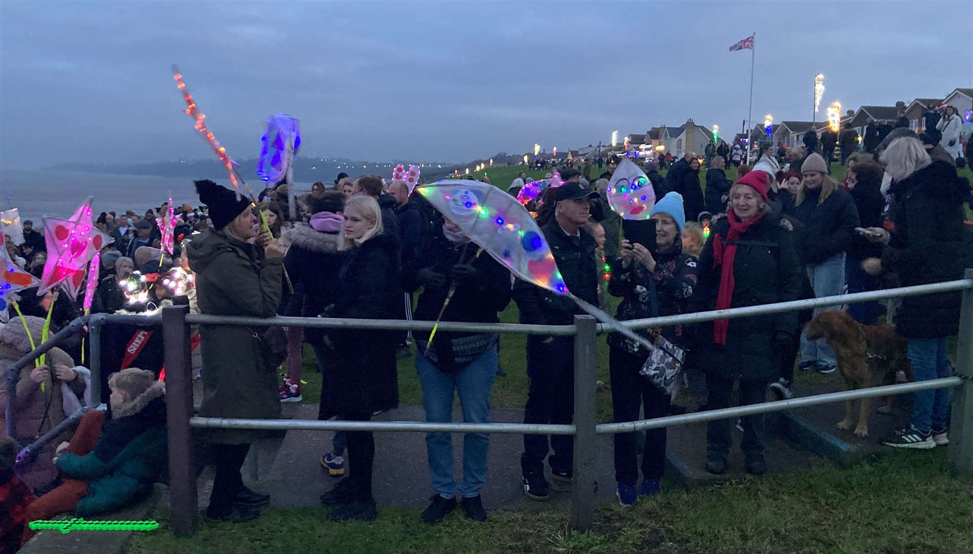 Scores of people turned out. Picture: John Nurden