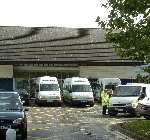 Almost £14,000 was taken in a raid at Maidstone Hospital