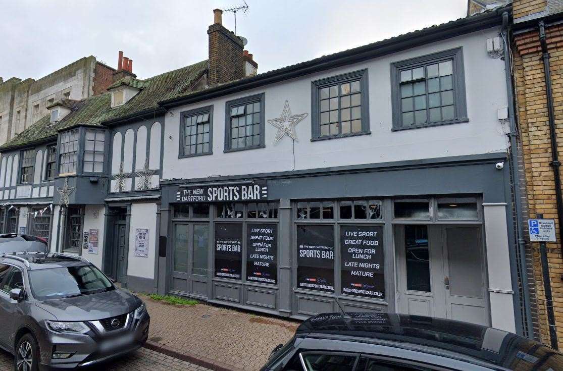 Dartford Sports Bar in Spital Street, Dartford. Picture: Google Street View