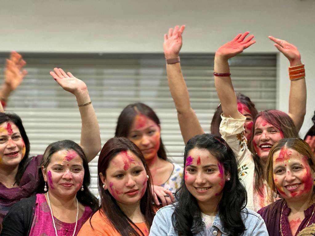 Previous Holi festivities. Picture: Medway Hindu Mandir