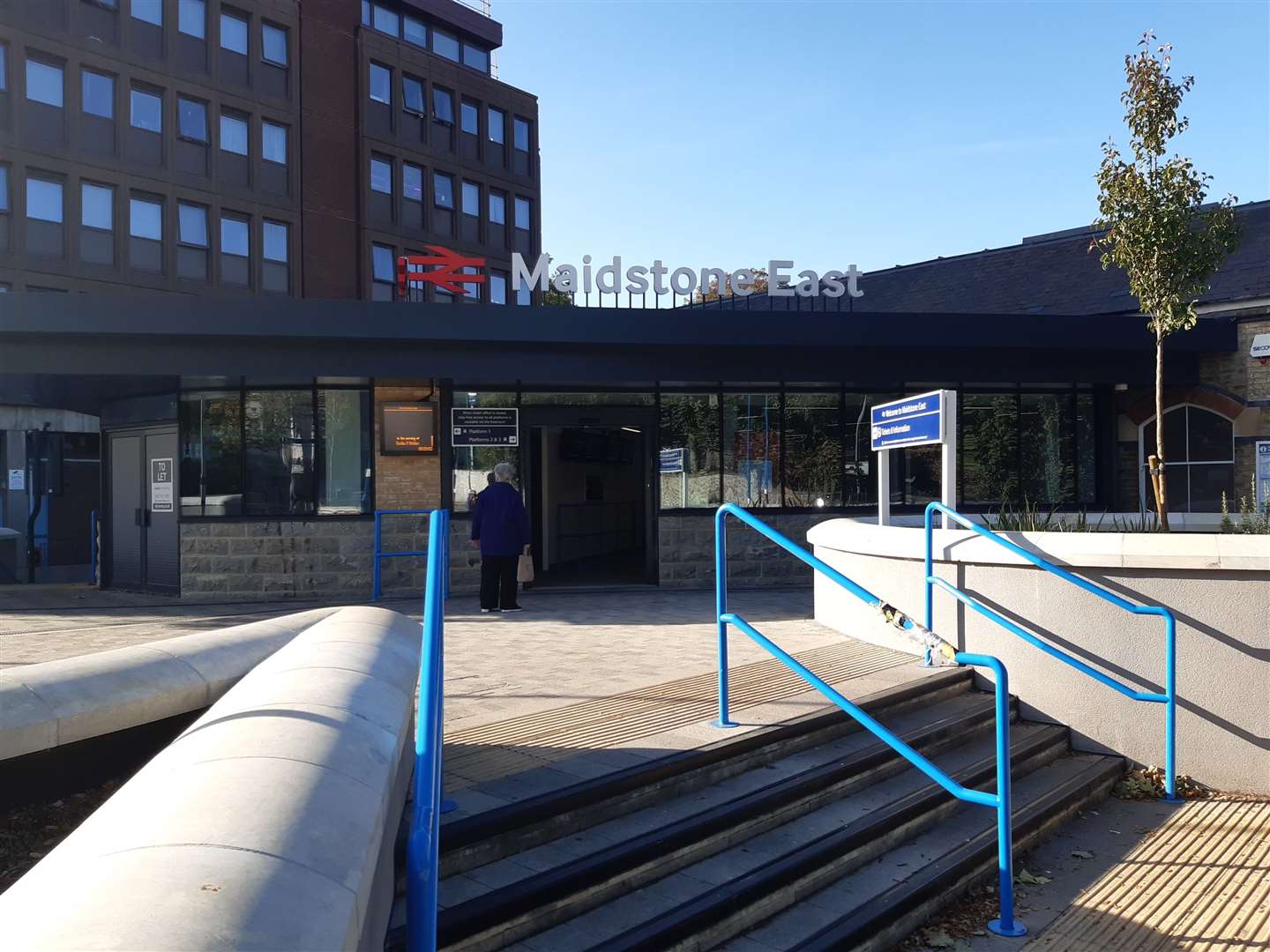 There are no trains at Maidstone East station