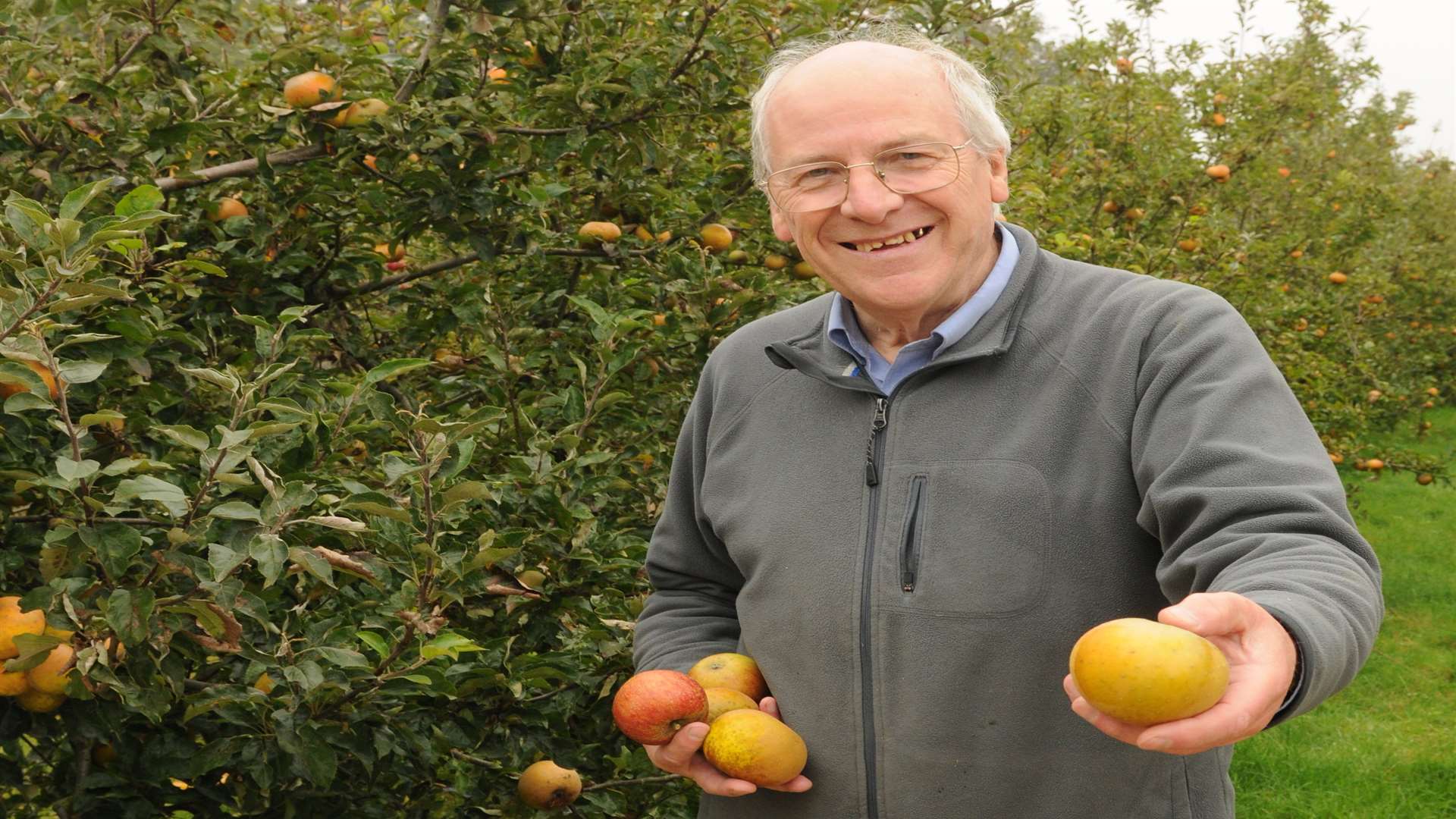 Hamish Mackay Miller at Rainham Community Orchard