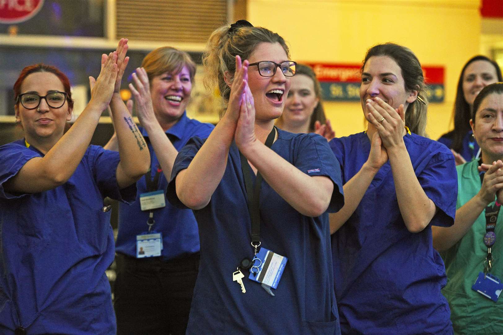 NHS staff are risking their lives to treat patients during the pandemic (Kirsty O’Connor/PA)