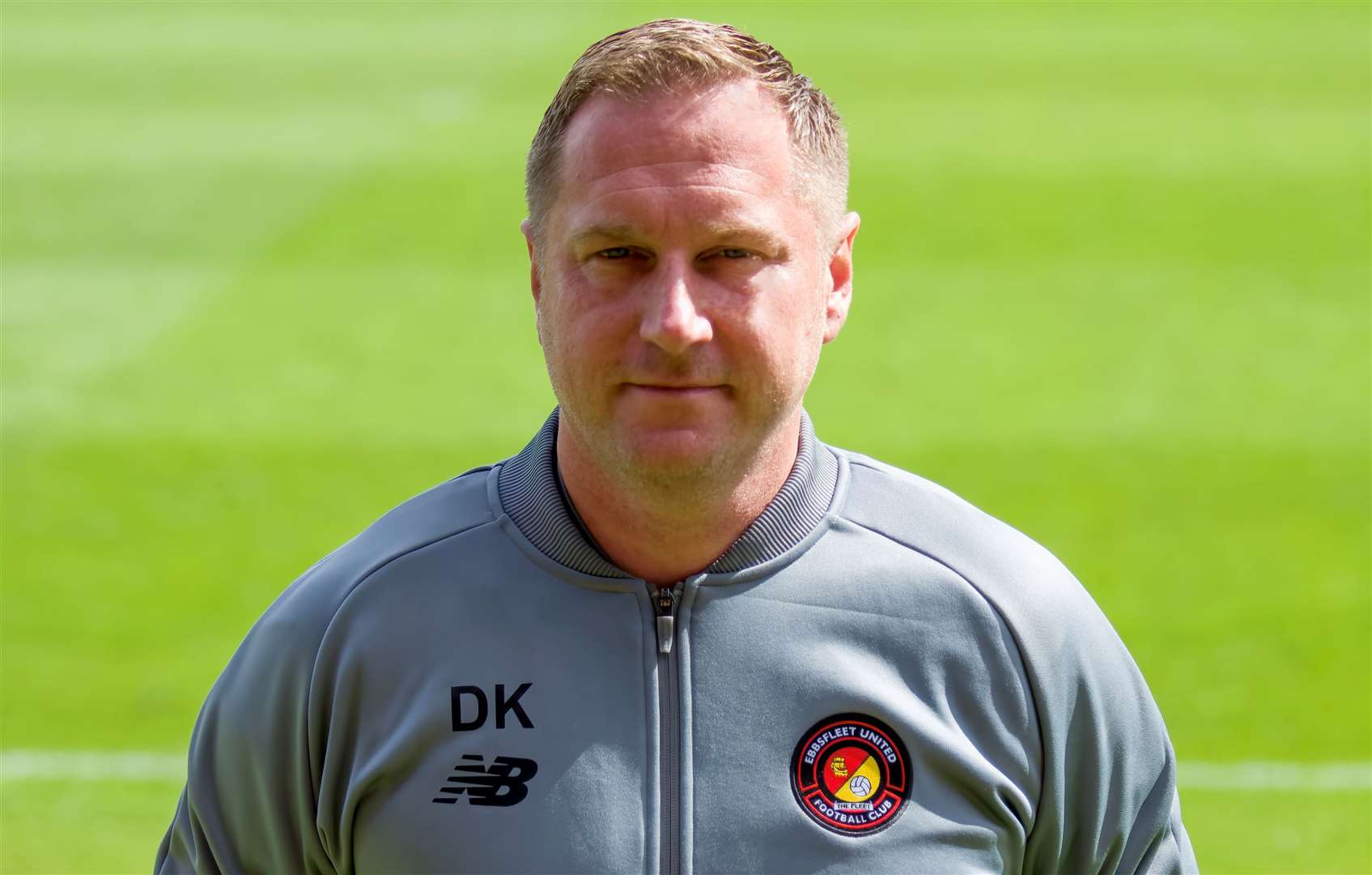 Ebbsfleet manager Dennis Kutrieb. Picture: Ed Miller/EUFC