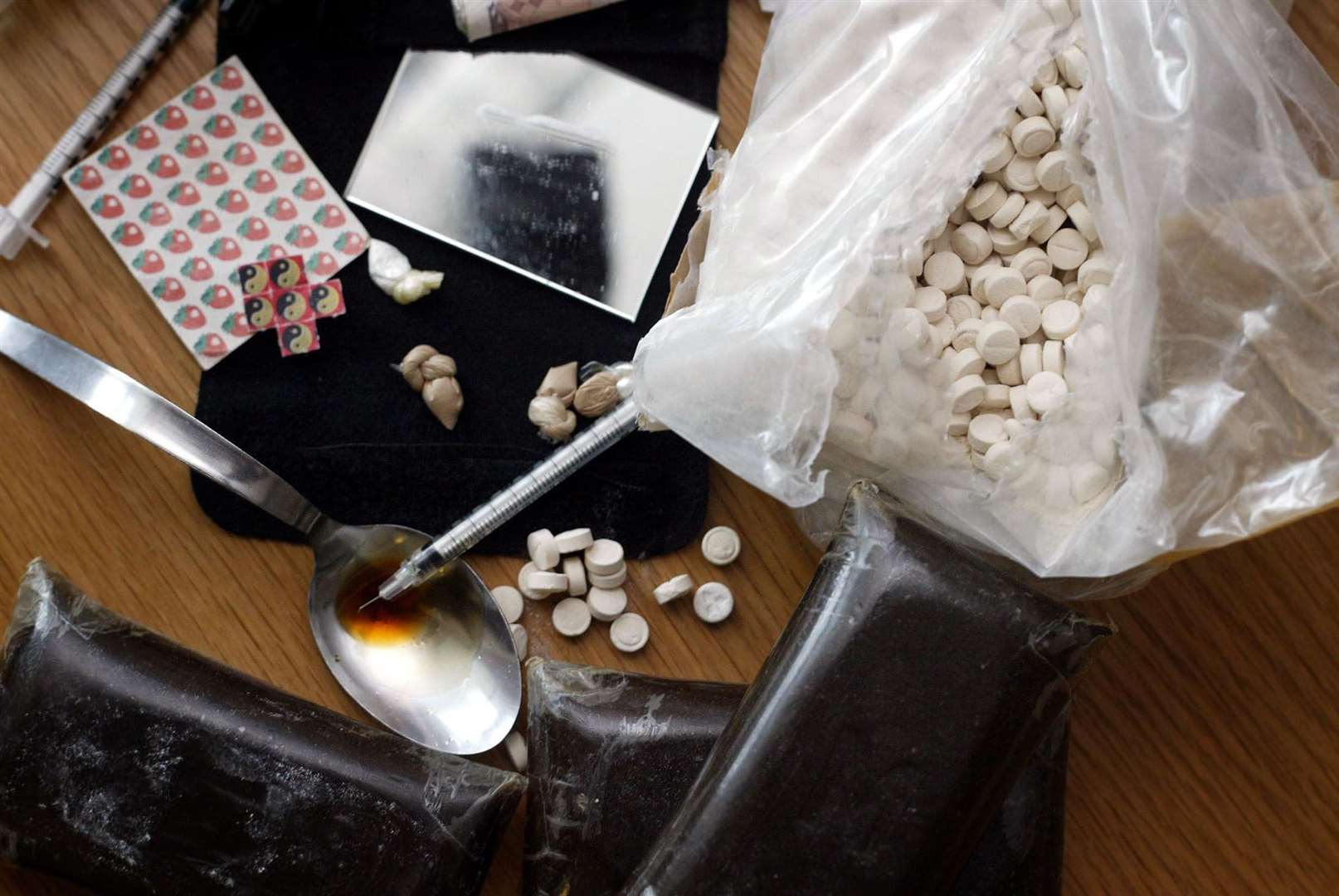 A 20-year-old from London was arrested and charged with drugs offences. Picture: Stock