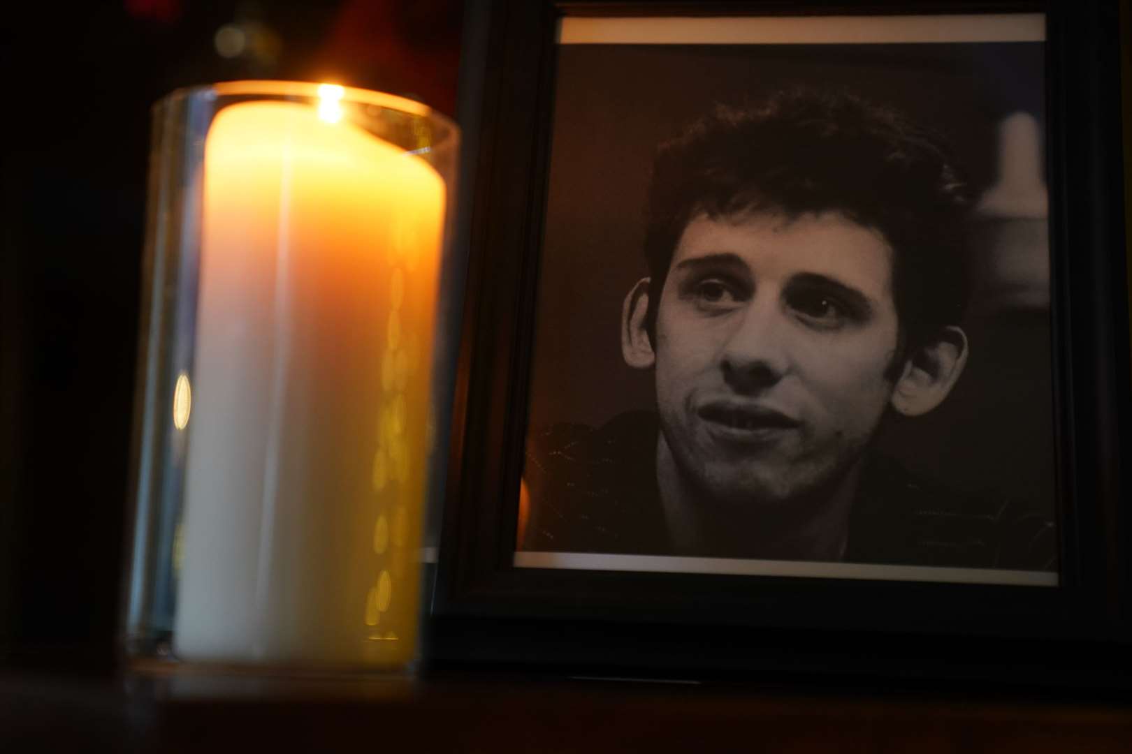 A tribute to Shane MacGowan at the Mansion House in Dublin (Brian Lawless/PA)