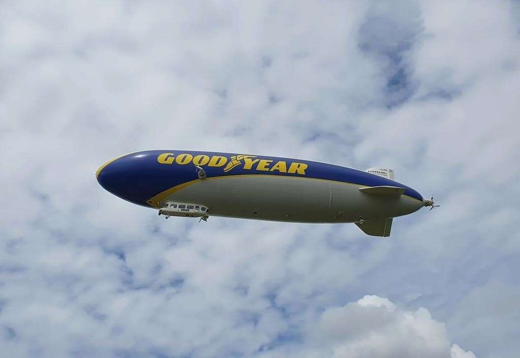 Second Day Of Goodyear Blimp Spotting Over Kent Cancelled Due To Poor ...