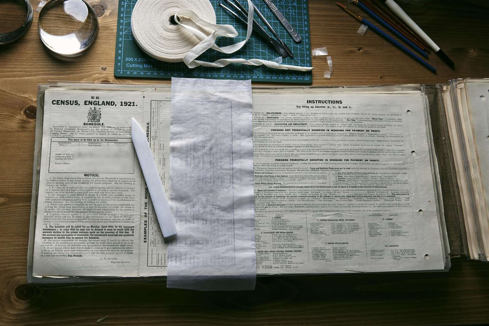 The census includes handwritten pleas from members of the public for more affordable housing (Mikael Buck/Findmypast/PA)