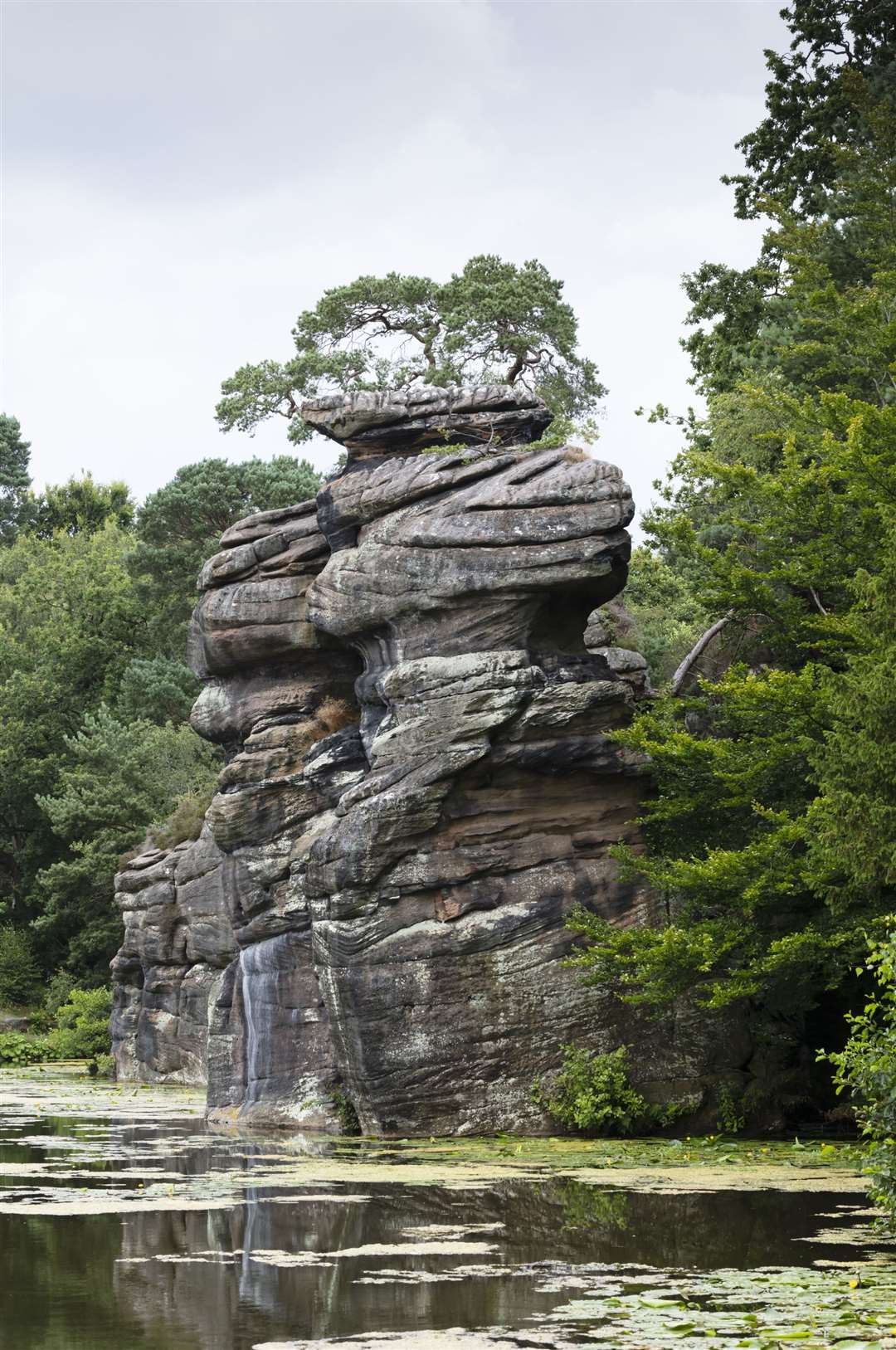 Plumpton Rocks in Harrogate, North Yorkshire, which have been removed from Historic England’s at risk register (Historic England Archive/PA)