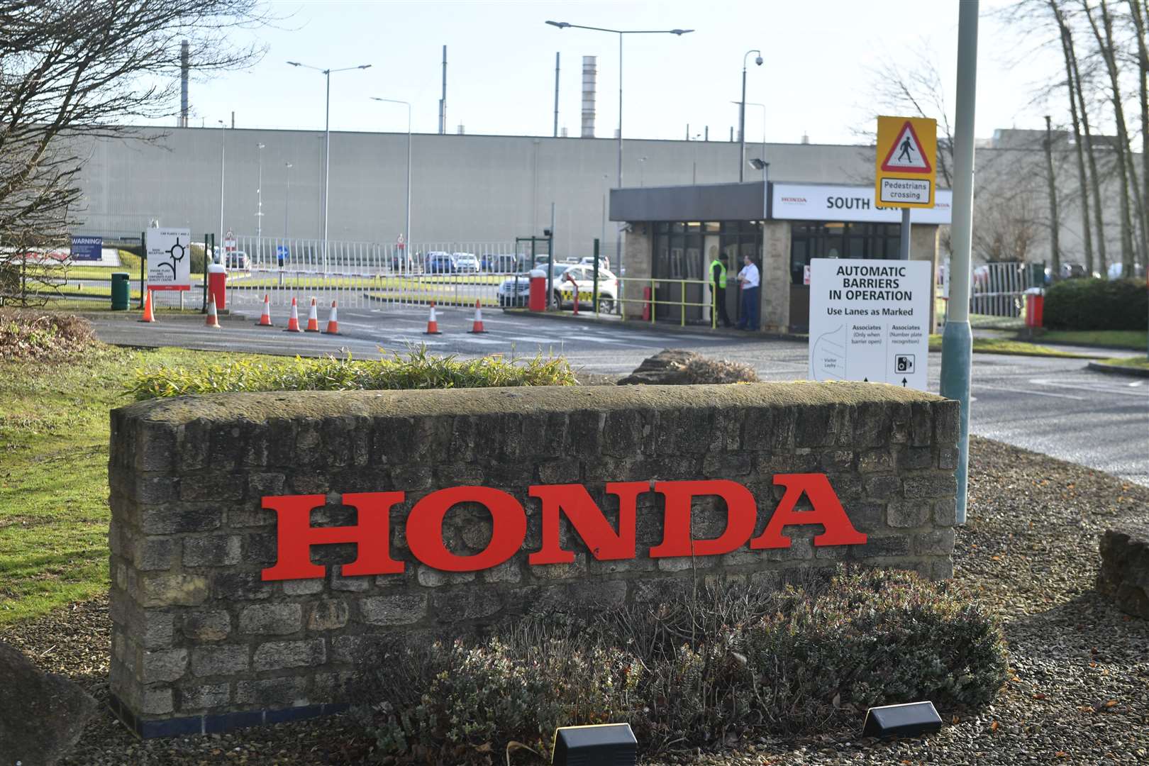 The Honda plant in Swindon (Ben Birchall/PA)