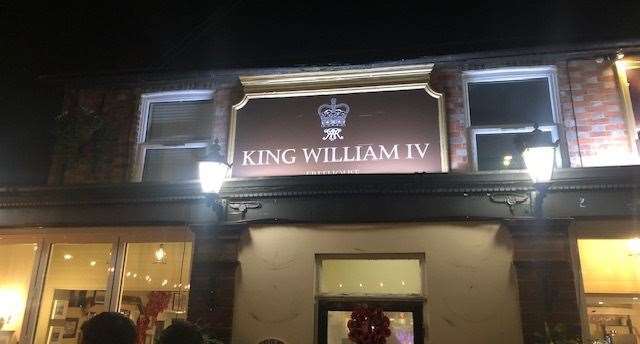 If you're looking for a lively pub for a great Saturday night out, look no further than the King William IV in Pembury